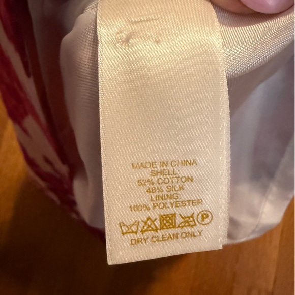 KATE SPADE Berry Moody Pencil Skirt Silk Blend Pink Floral Sz 2 romantic prep - Picture 7 of 9